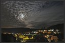 Nächtliche Schäfchenwolken
